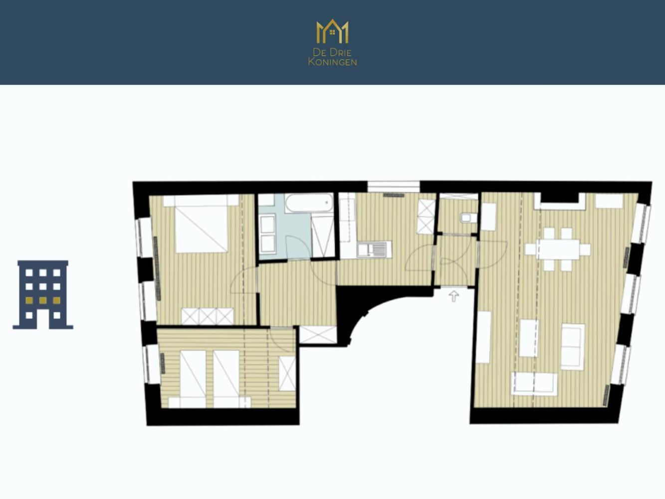 De Drie Koningen Appartement *